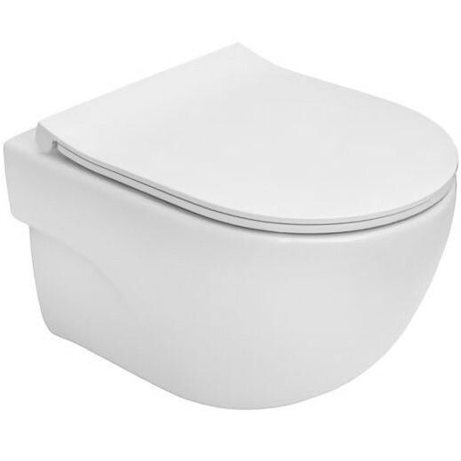 Унитаз подвесной Roca Meridian-N Rimless с сиденьем, A34H242000