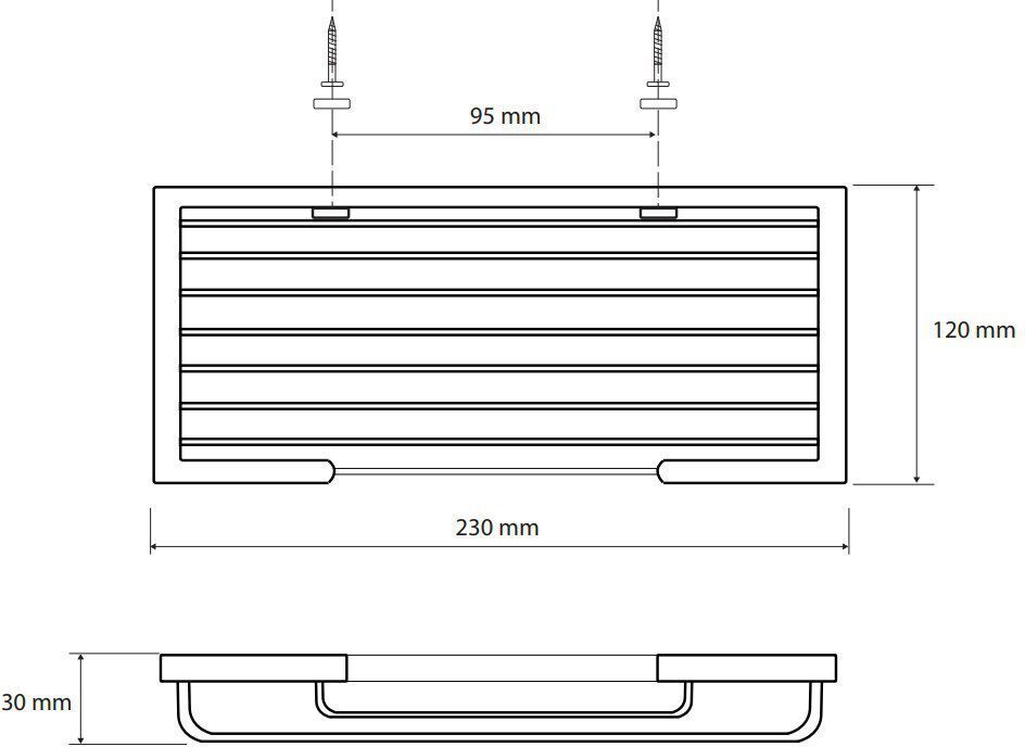 Мыльница прямоугольная Bemeta Cytro, 104308072