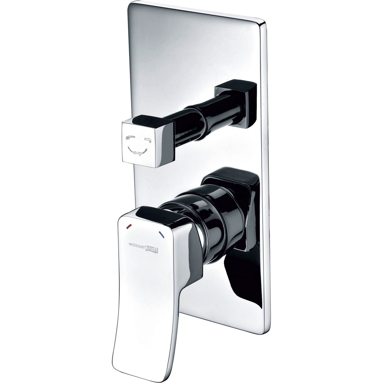 Смеситель для ванны и душа WasserKRAFT Aller, 10641