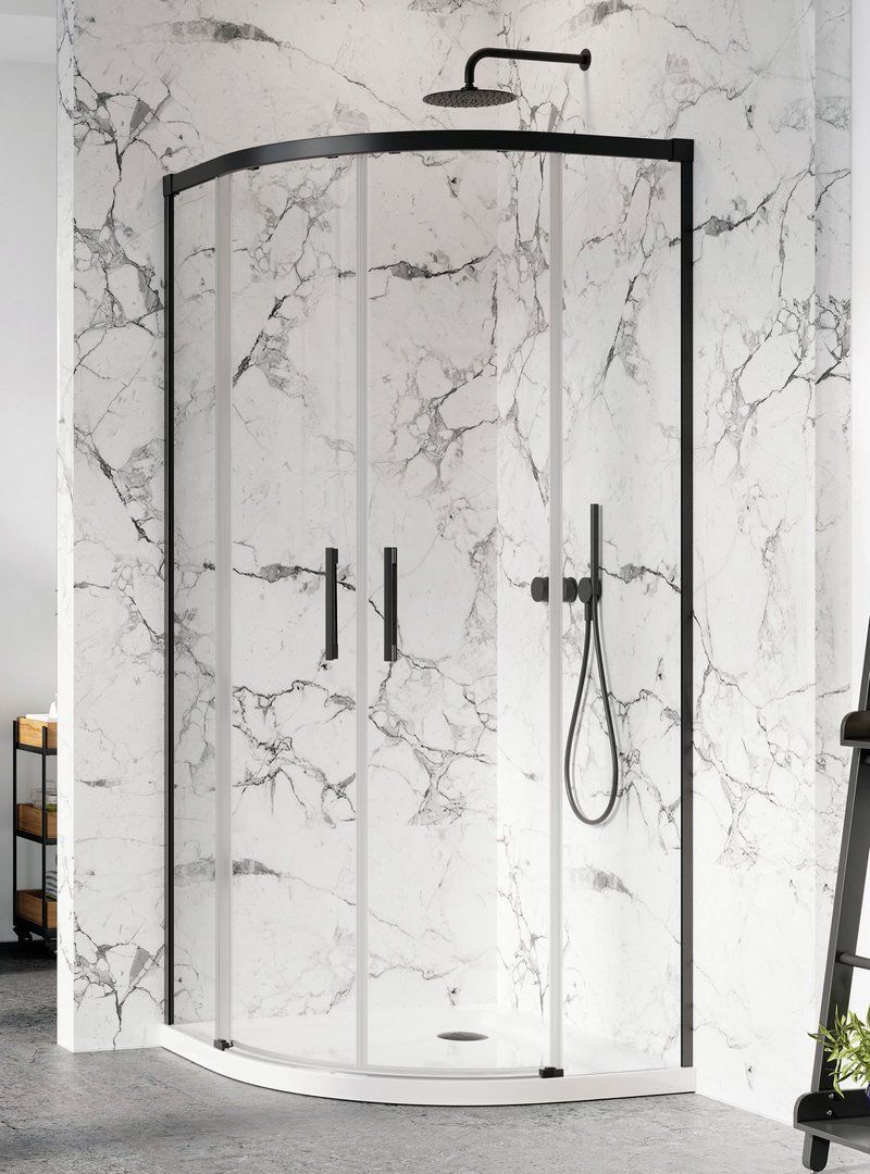 Душевая кабина Radaway Idea Black PDD 90x90