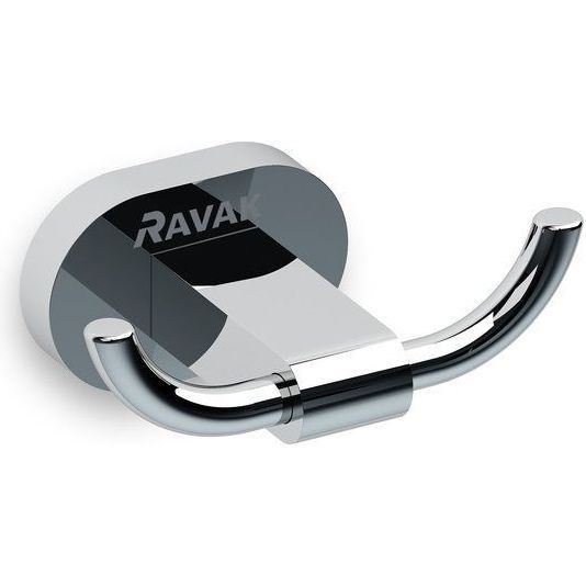 Крючок двойной Ravak Chrome CR 100.00, X07P186