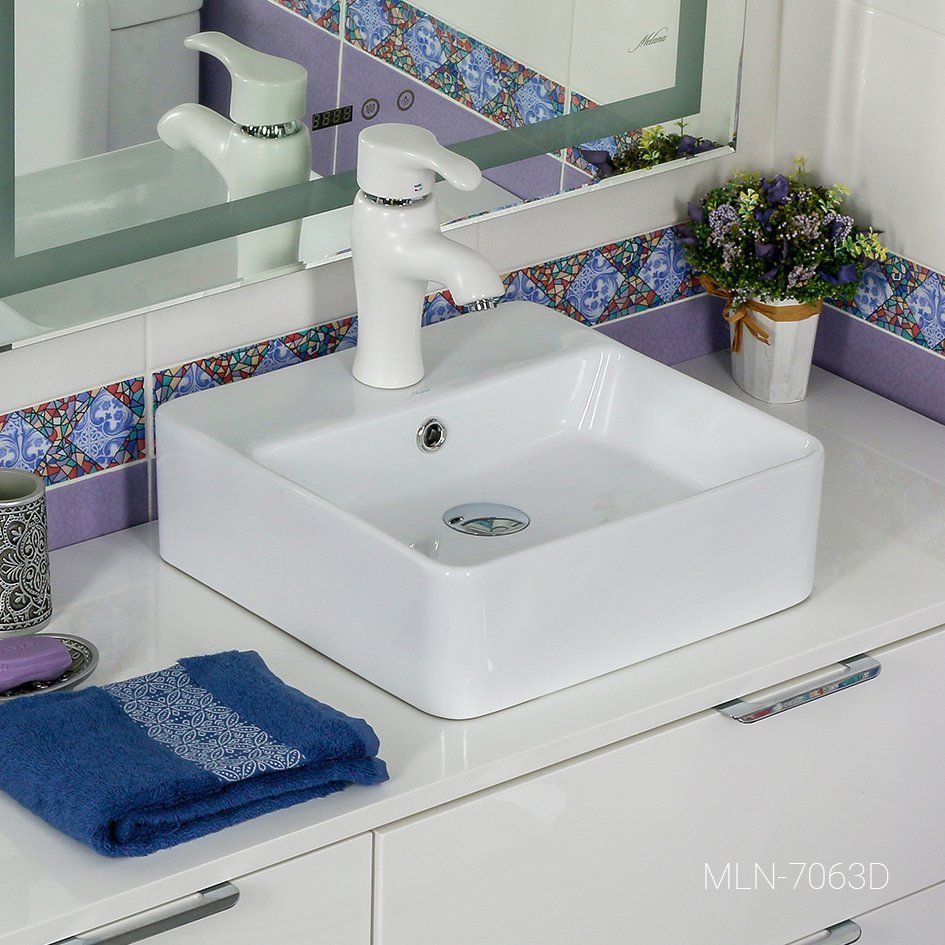 Раковина Melana 38x38, MLN-7063D