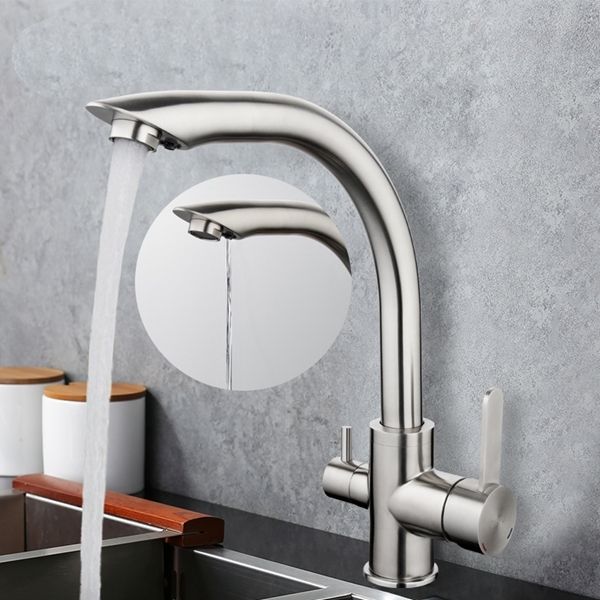 Смеситель для кухни с подключением фильтра Gappo G4399