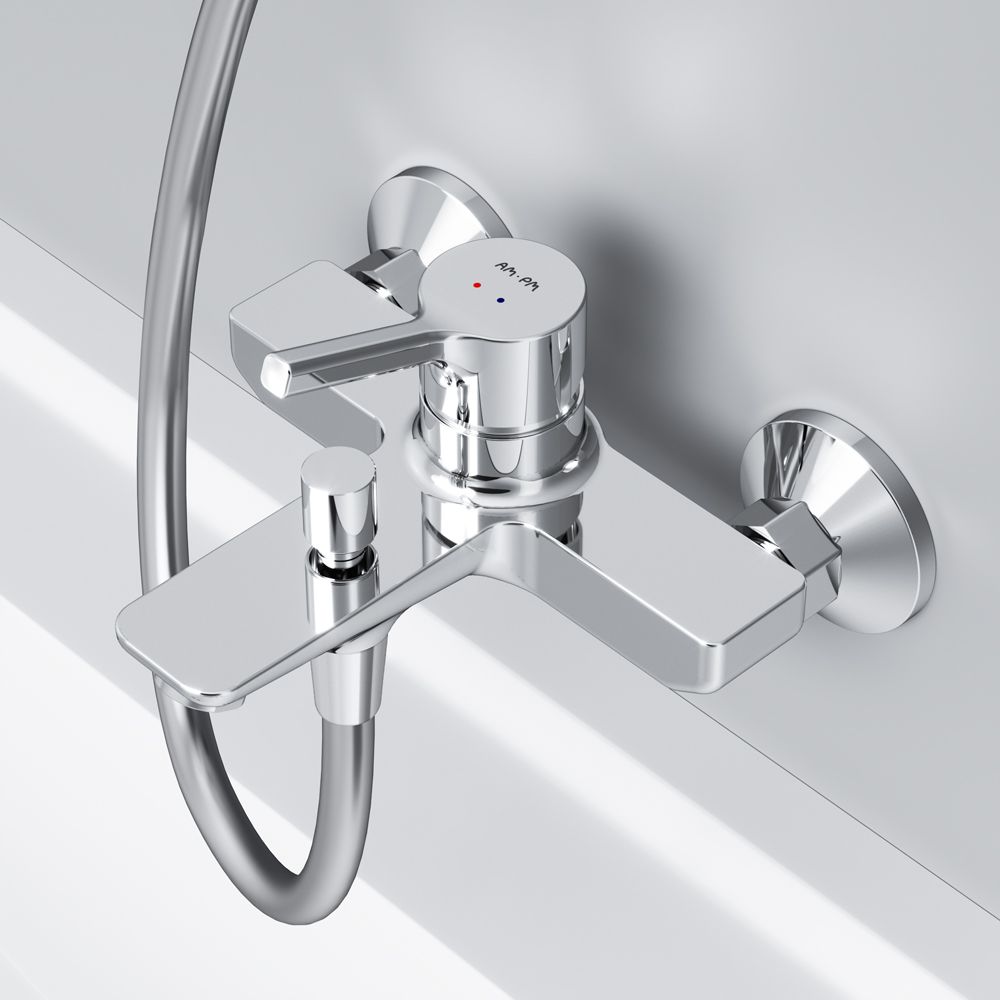 Смеситель для ванны и душа AM.PM X-Joy, F85B10000
