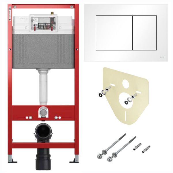 Комплект 4 в 1 TECEbase 2.0, белый, 9400413