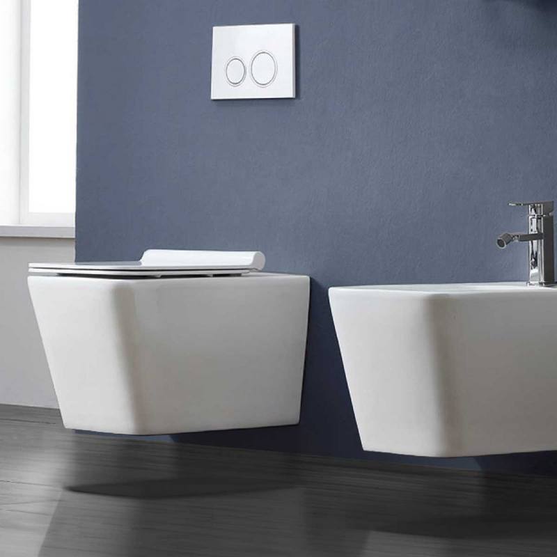 Унитаз подвесной безободковый Vincea Q-Line, VT1-12