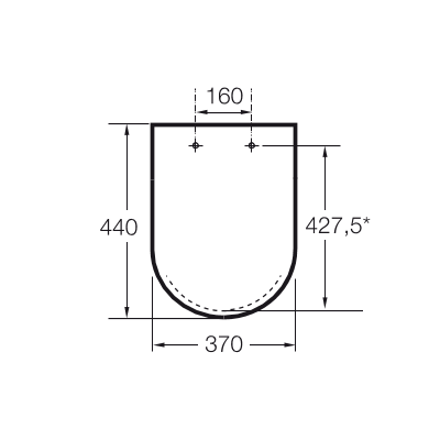 Крышка для чаши Roca Carmen Soft Close, A801B5238B