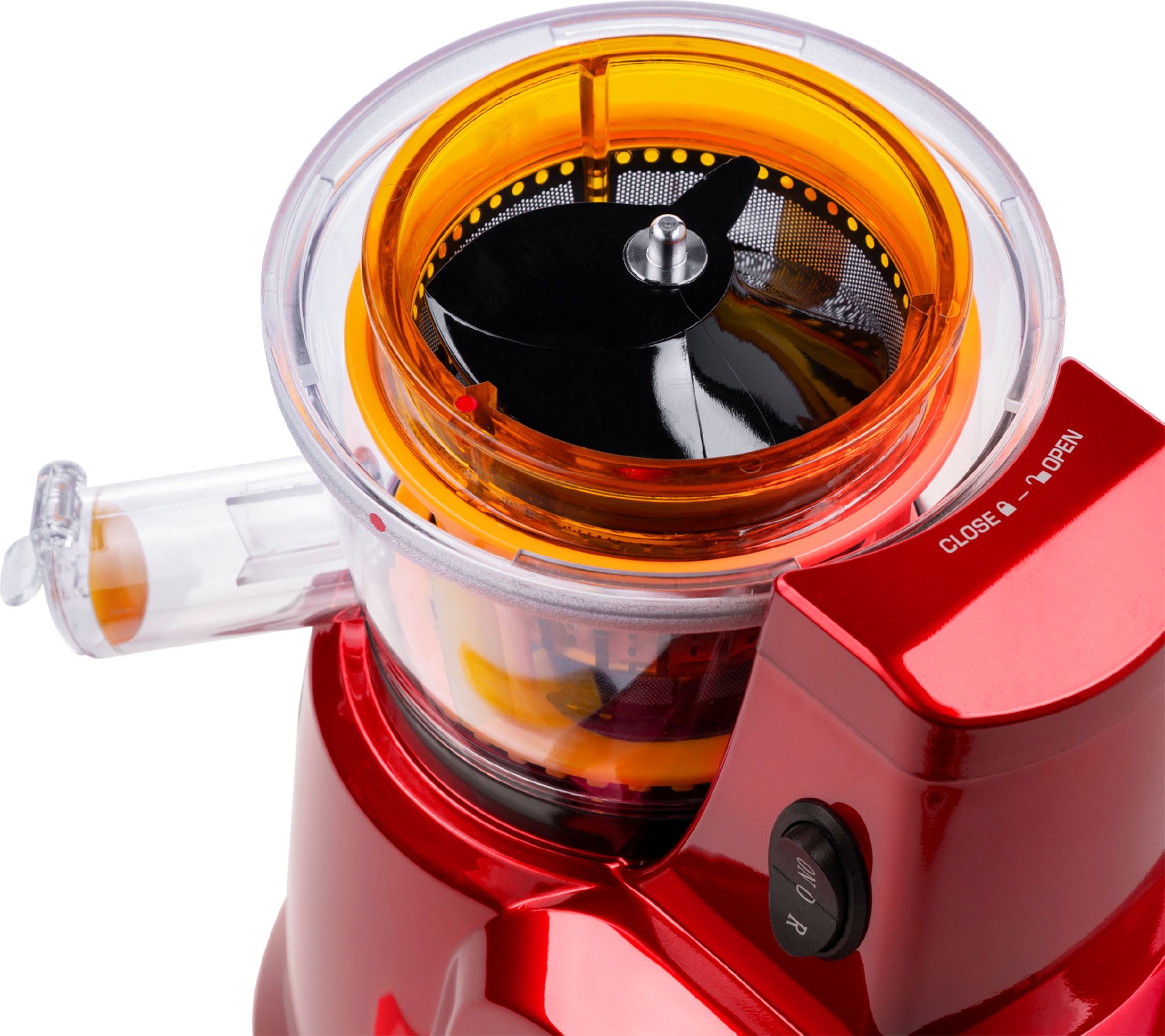 Соковыжималка шнековая Maunfeld вишневый MF-931CH