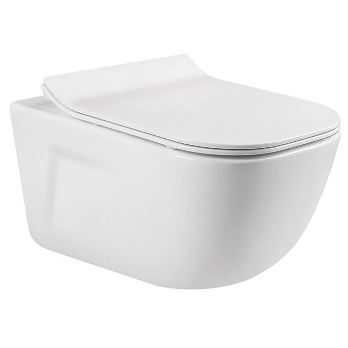 Унитаз подвесной безободковый Vincea Idea, VT1-33