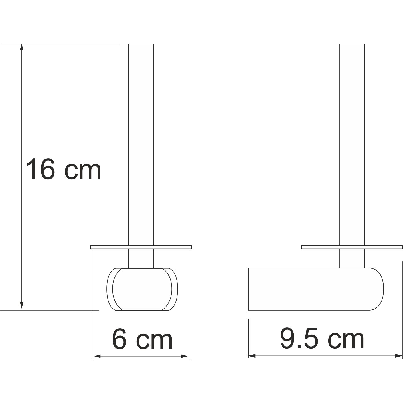 Держатель туалетной бумаги WasserKRAFT Berkel, K-6897