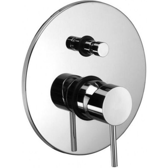 Смеситель для ванны/душа встраиваемый Paffoni Light хром, LIG015CR