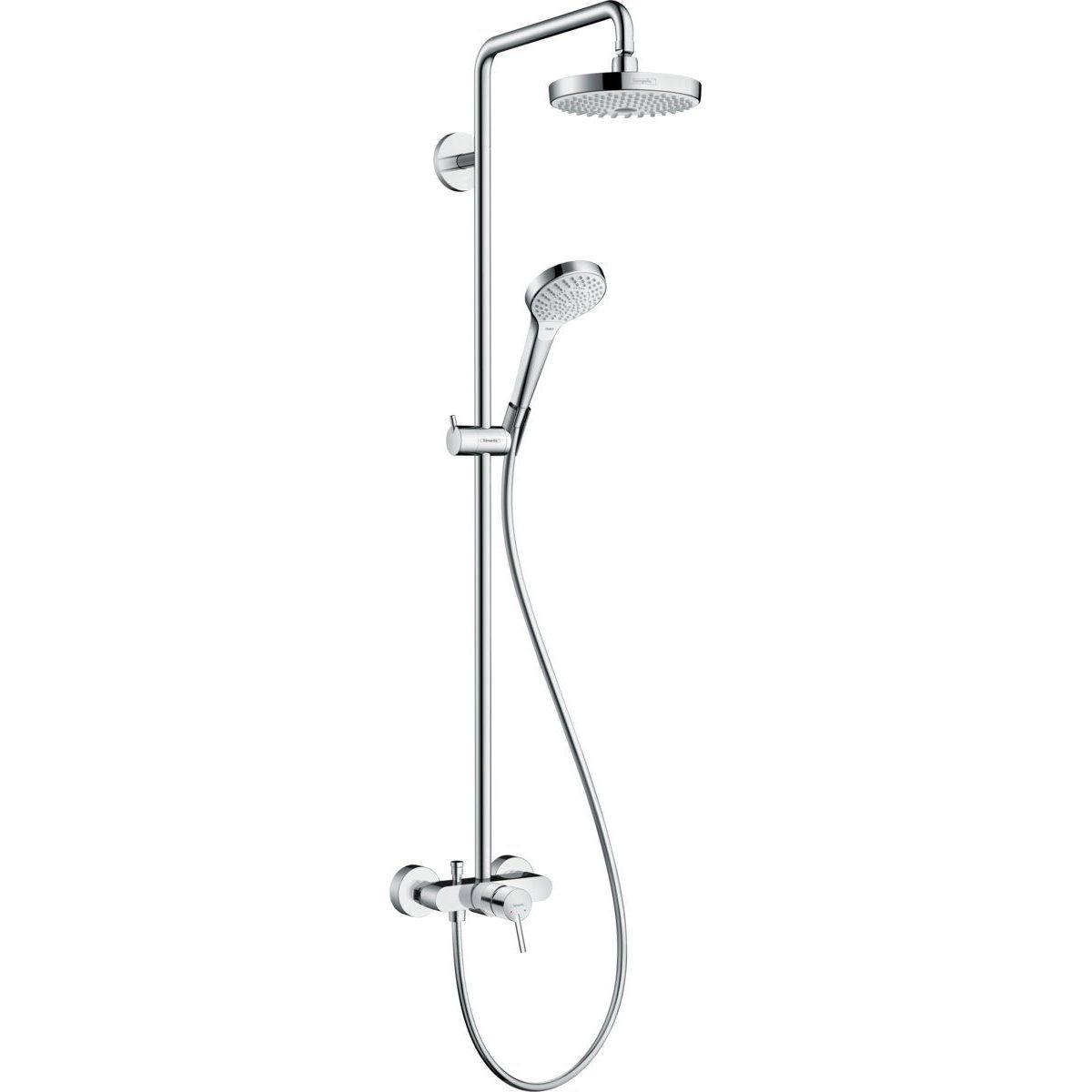Душевая стойка со смесителем Hansgrohe Croma Select S 180 2jet Showerpipe, 27255400