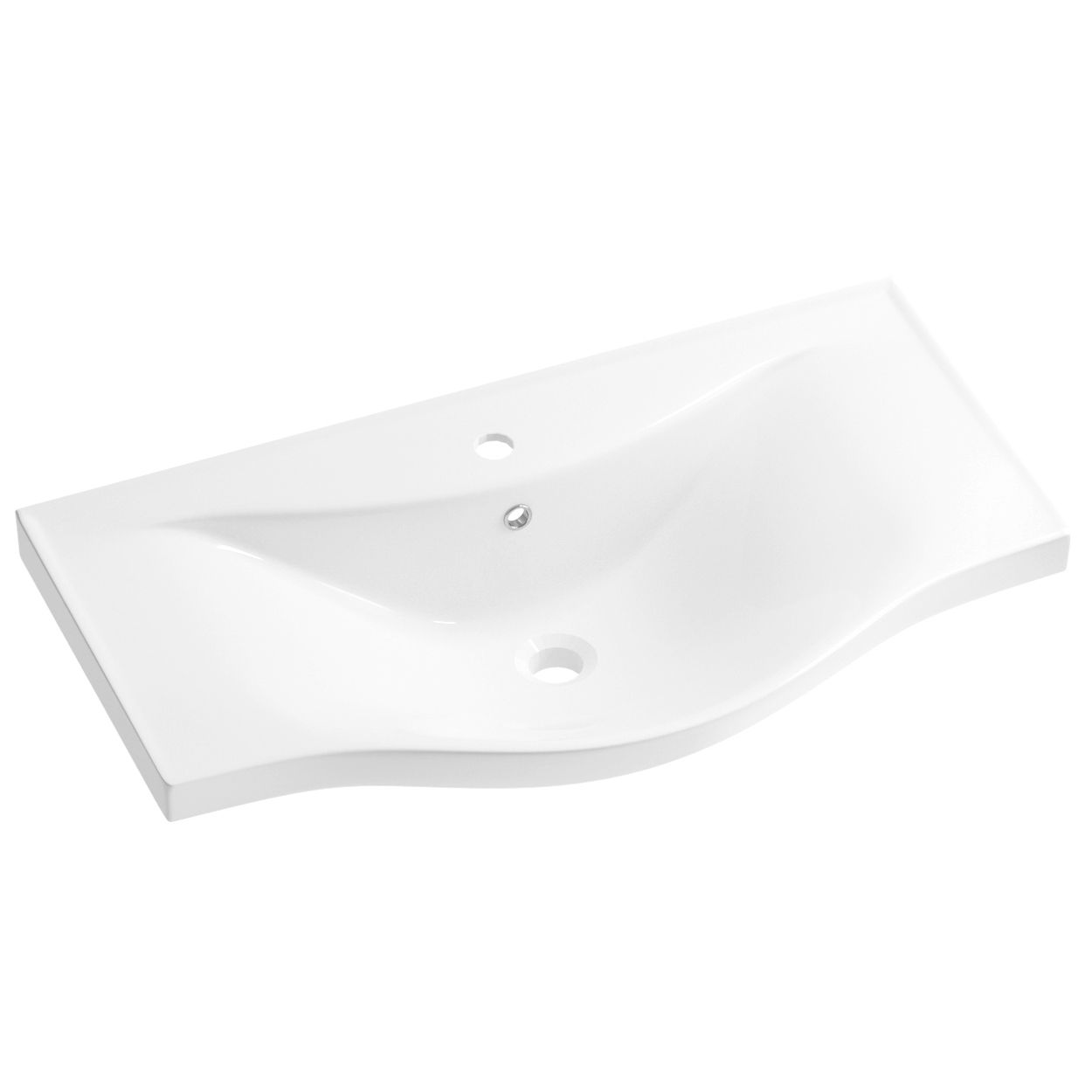 Настенная или мебельная раковина Wellsee Bisou 80x45, 151207000