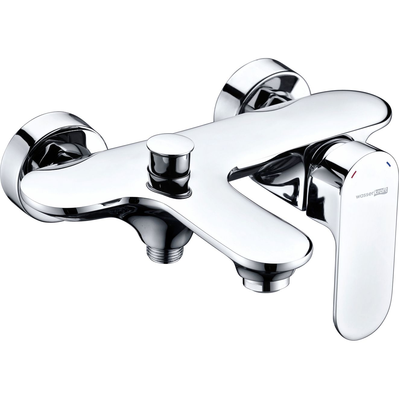 Смеситель для ванны с коротким изливом WasserKRAFT Dinkel, 5801