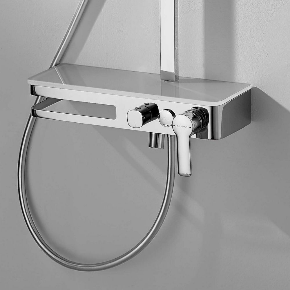 Душевая колонна со смесителем Bravat Meissen F6277312CP-A