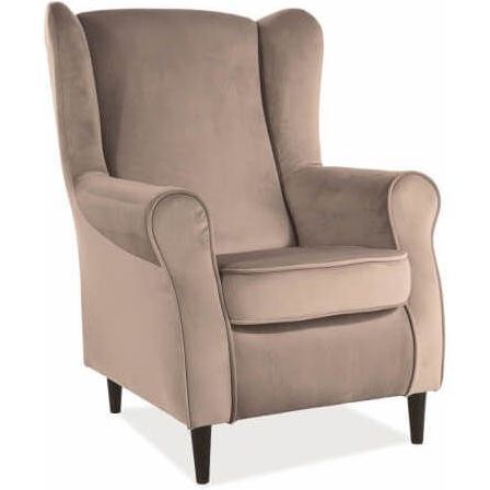 Кресло Signal Baron Velvet Bluvel28 бежевый, BARONV28