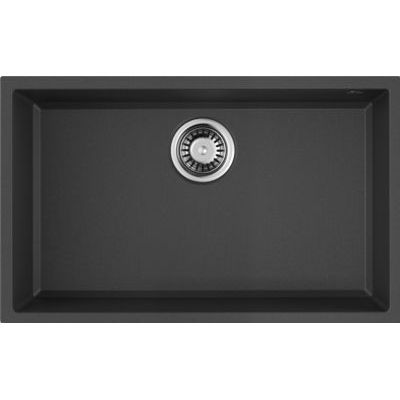 Кухонная мойка Omoikiri Tedori 66-U-BL (черный), 4993972