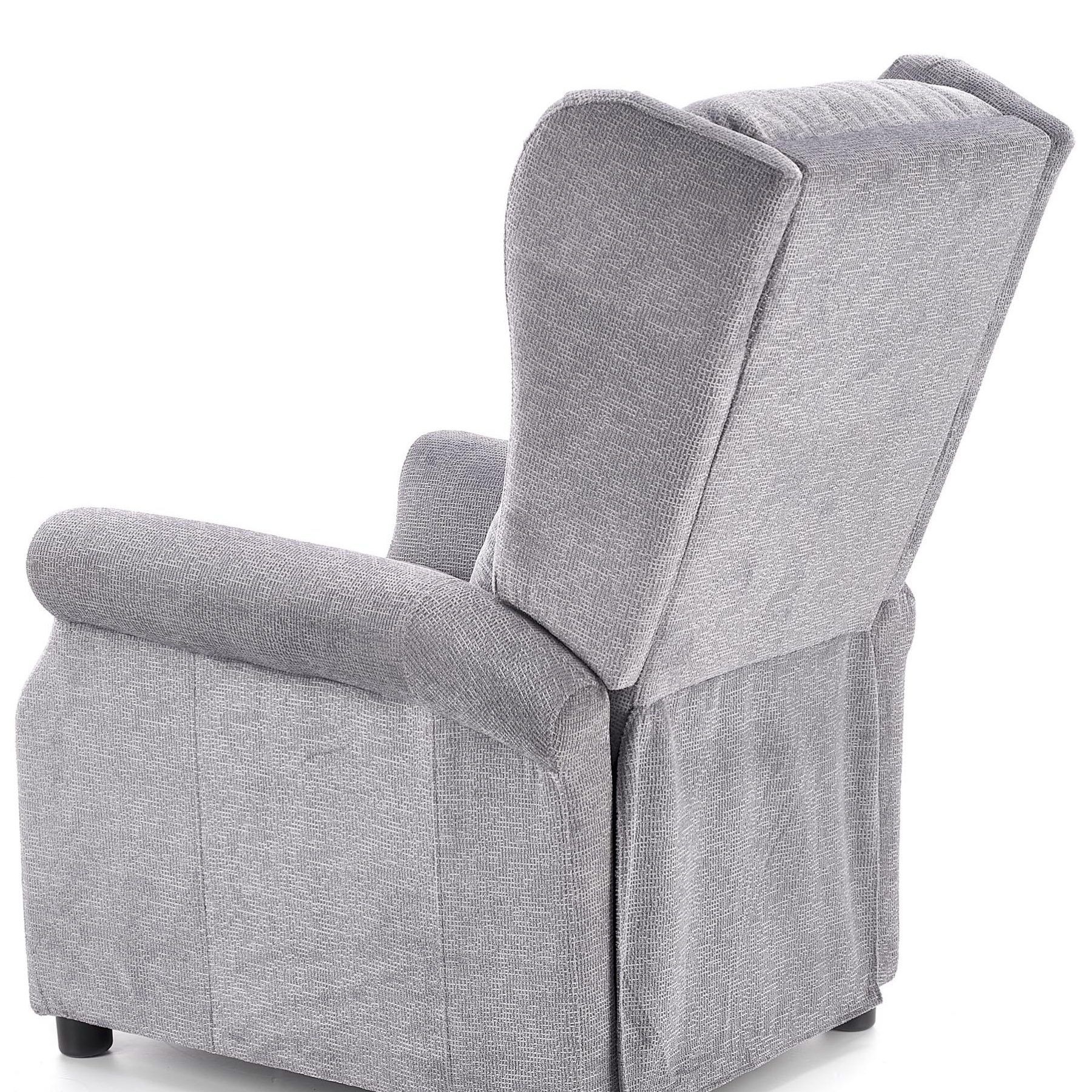 Кресло Halmar Agustin раскладное, серый, V-CH-AGUSTIN-FOT-POPIELATY