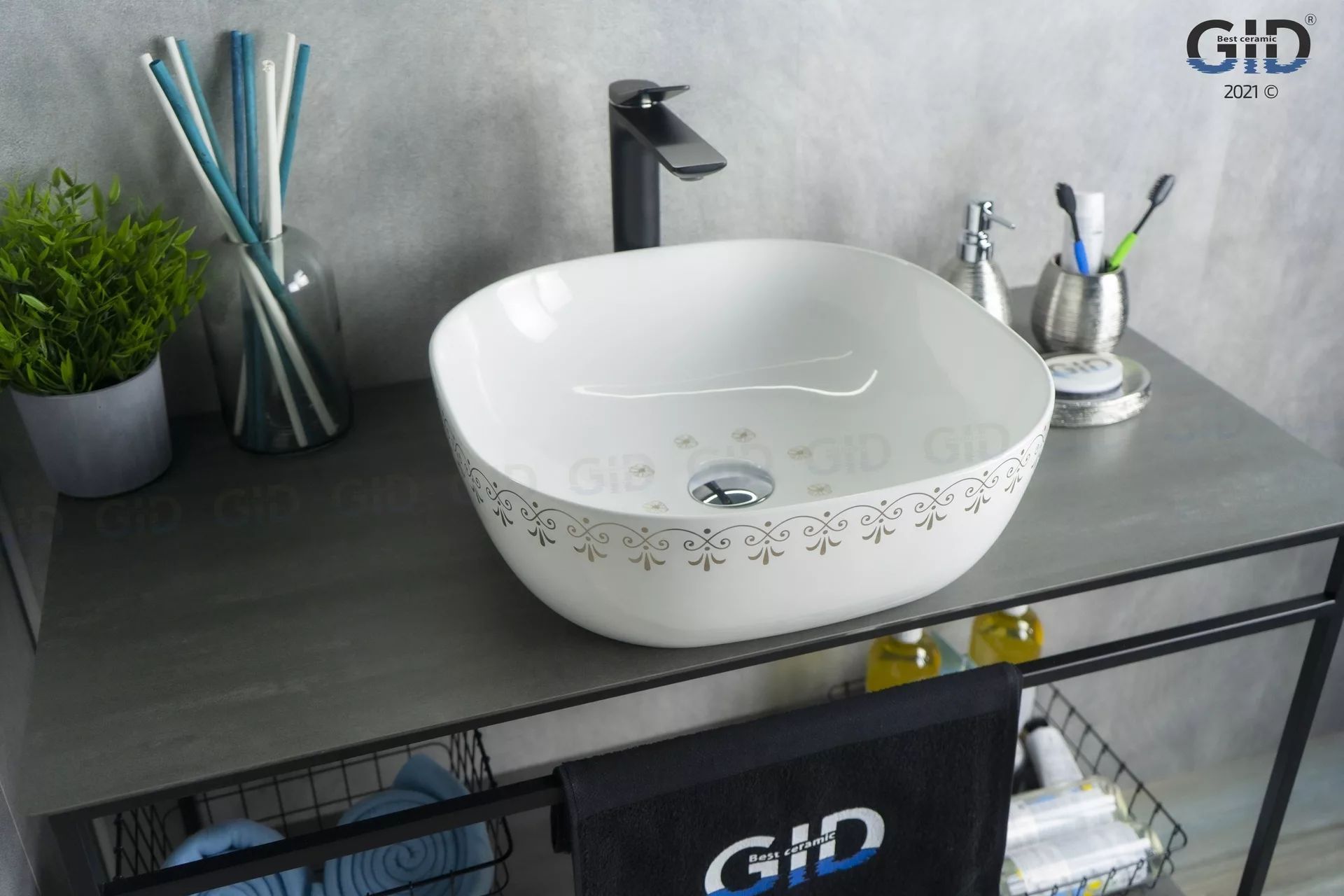 Умывальник Gid NC440 42.5x42.5, 52220