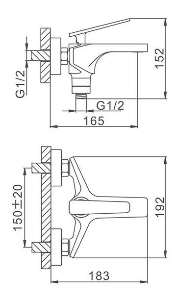 Смеситель для ванны Frap F3258