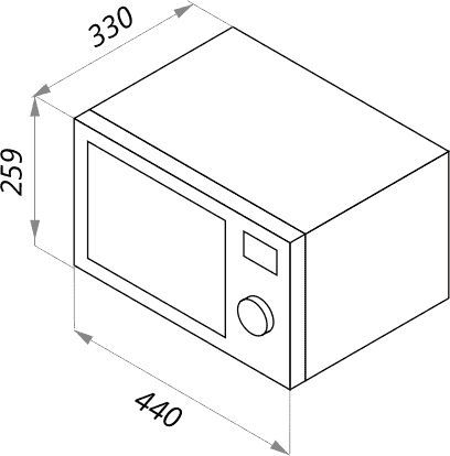 Микроволновая печь Maunfeld MFSMO.20.7 SGB
