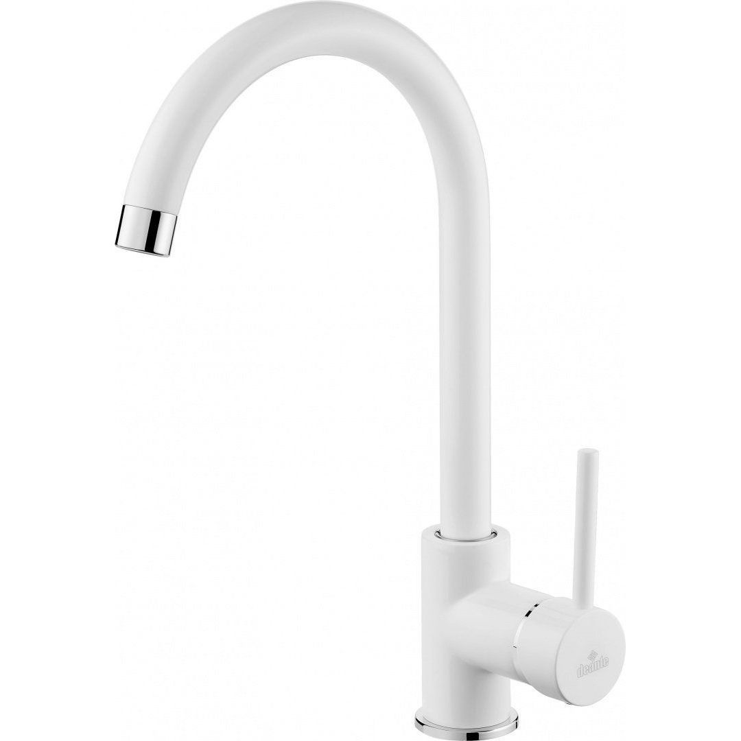 Смеситель для мойки Deante Milin, белый, BEU_W62M