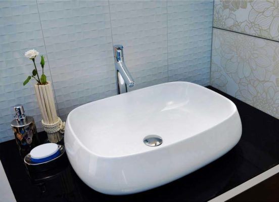 Раковина для ванной Ceramalux 56x42, 9243