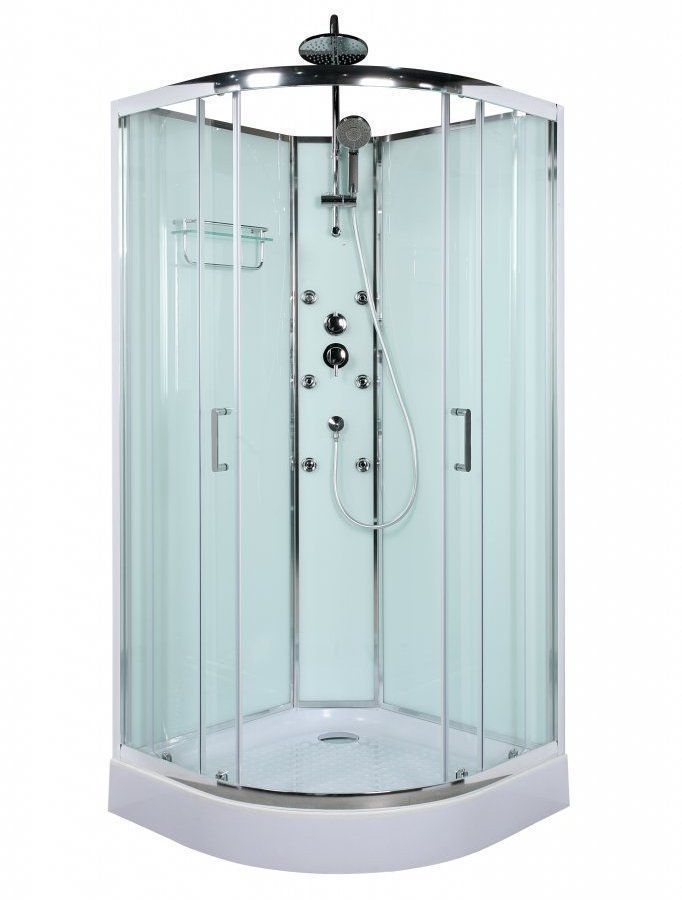 Душевая кабина BelBagno Uno Cab R-2 90x90 матовое