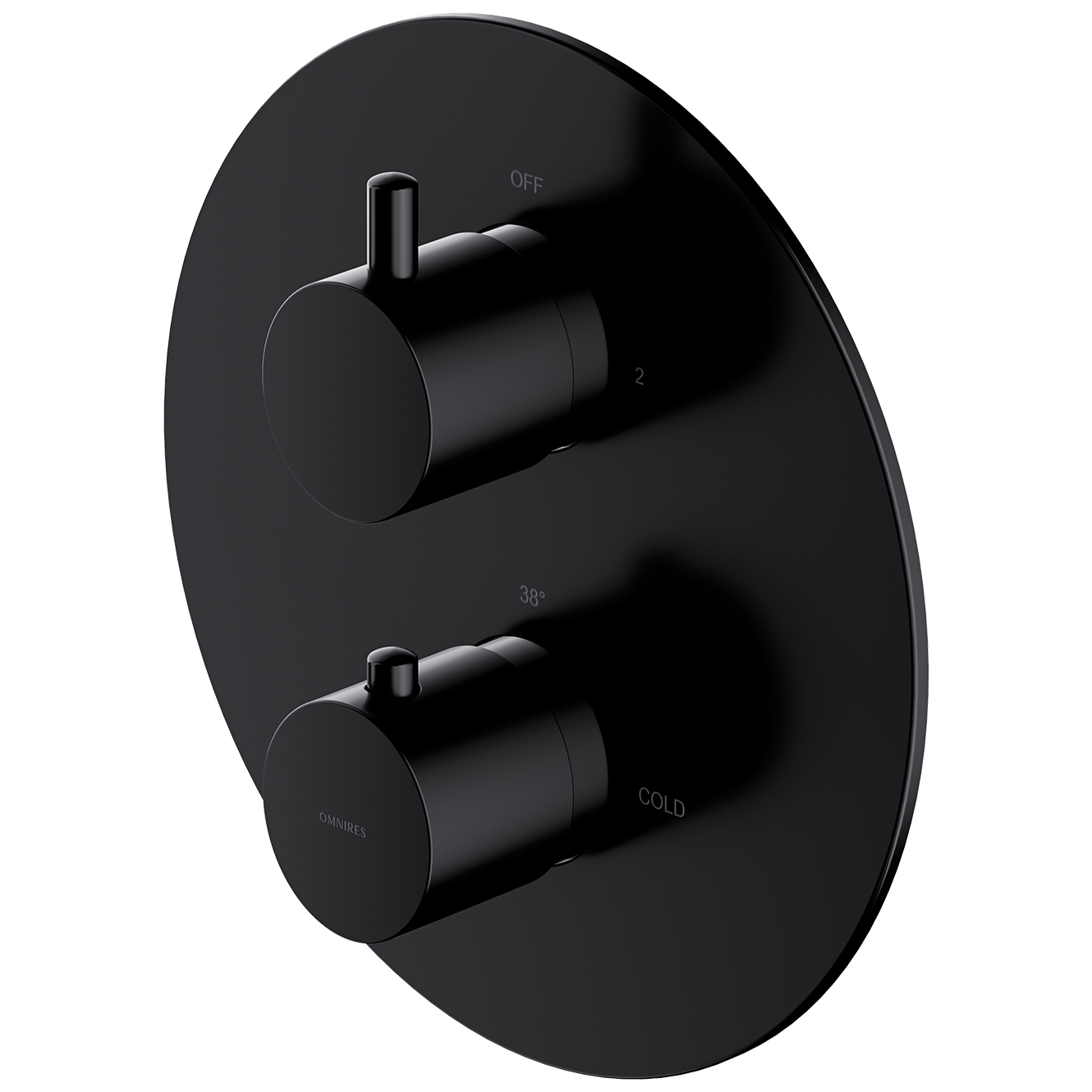 Термостатический наружный элемент смесителя Omnires Y, Y1236ROBL