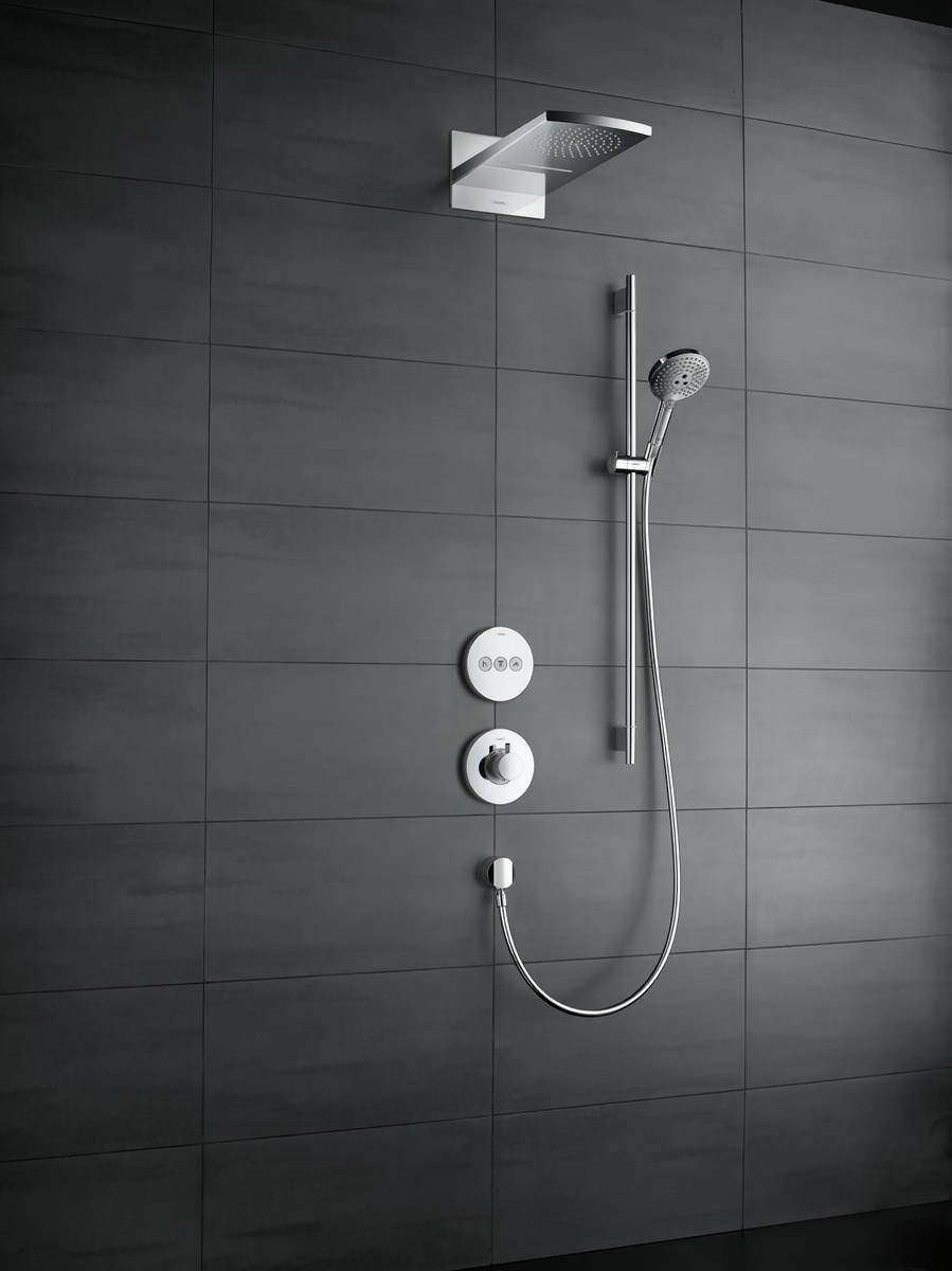 Термостат скрытого монтажа Hansgrohe ShowerSelect S Highflow с клапаном для ручного душа, 15742000