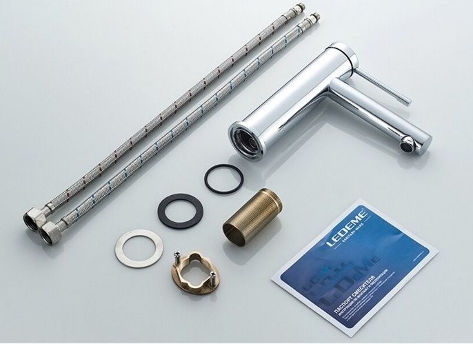 Смеситель для умывальника Ledeme L1047