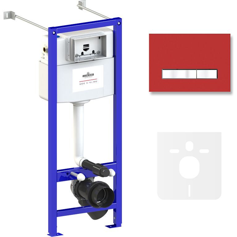 Комплект инсталляции для унитаза 4 в 1 Lavinia Boho Relfix, 77020026