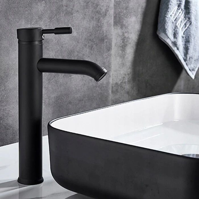 Смеситель для умывальника Rea Graf Black, REA-B8665