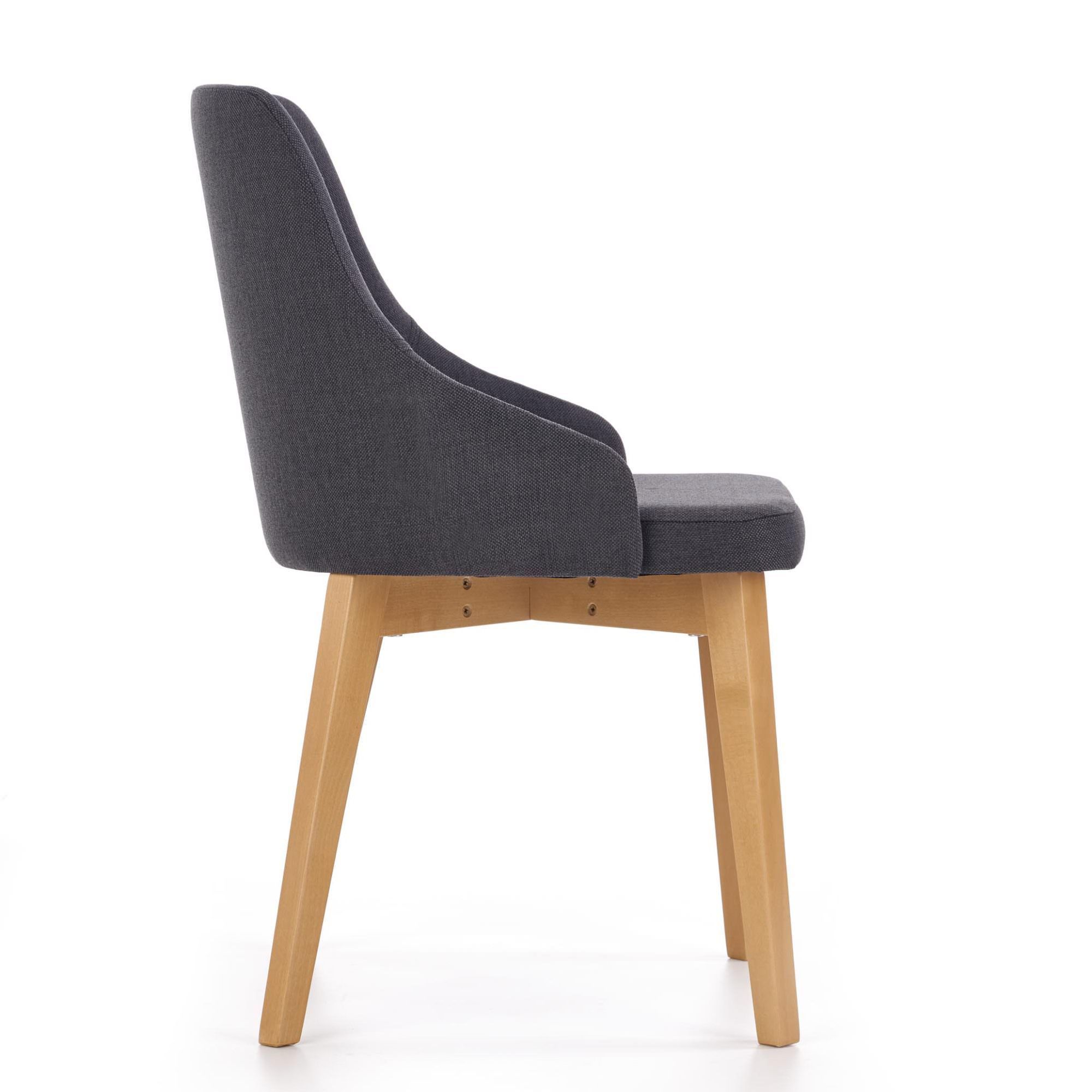 Стул кухонный Halmar Toledo дуб медовый/inari 95, V-PL-N-TOLEDO-D.MIODOWY-INARI95