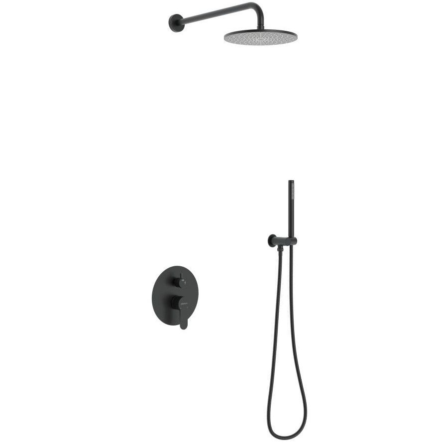 Душевой комплект Berges Ventas 2R Black, 073004