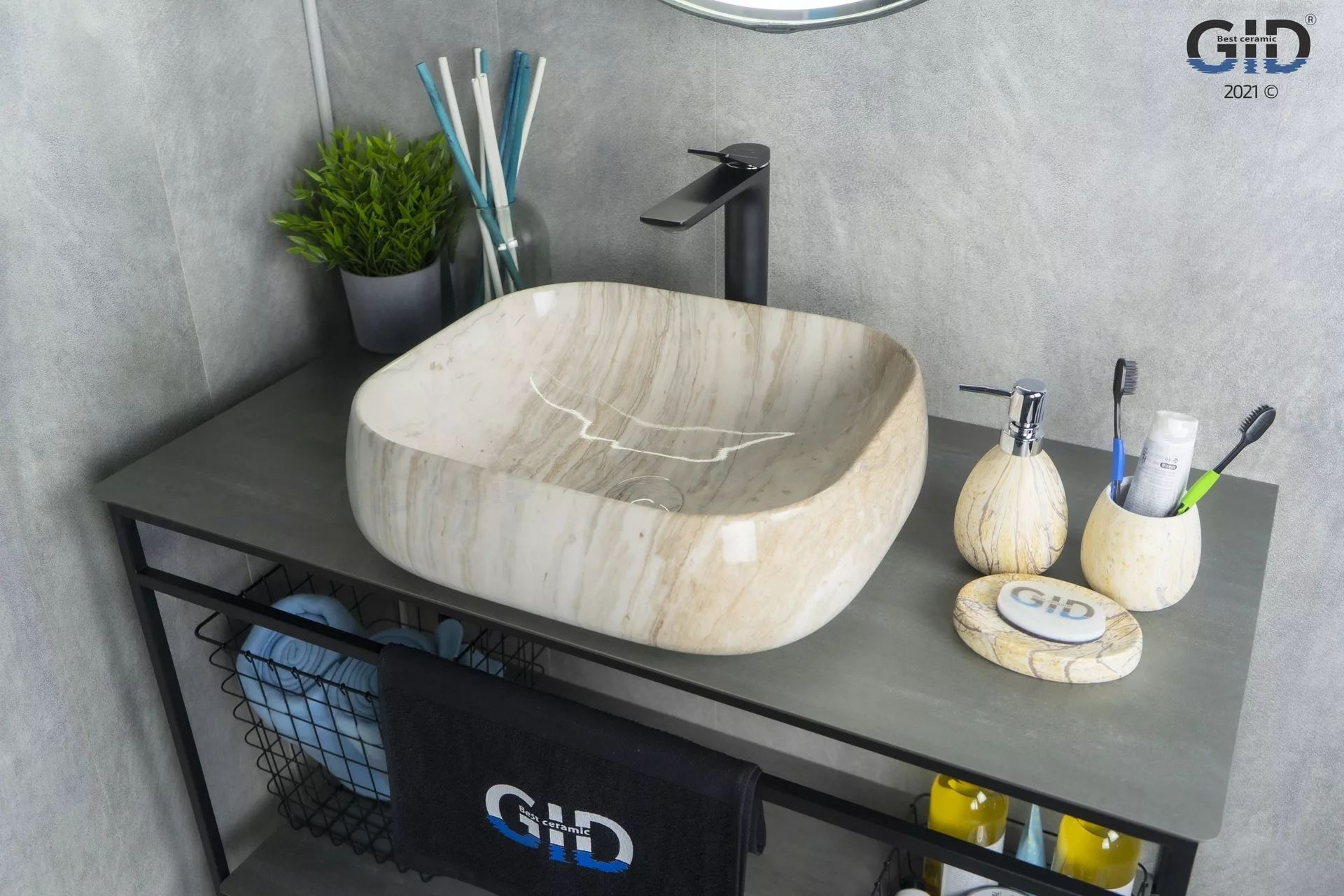 Умывальник Gid MNC554 45x40, 54452