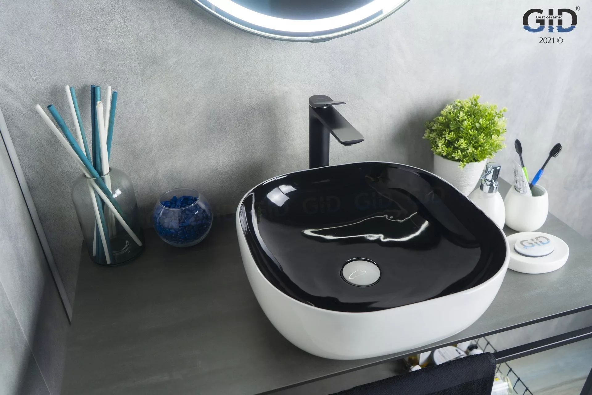 Умывальник Gid NC360 42.5x42.5, 52204