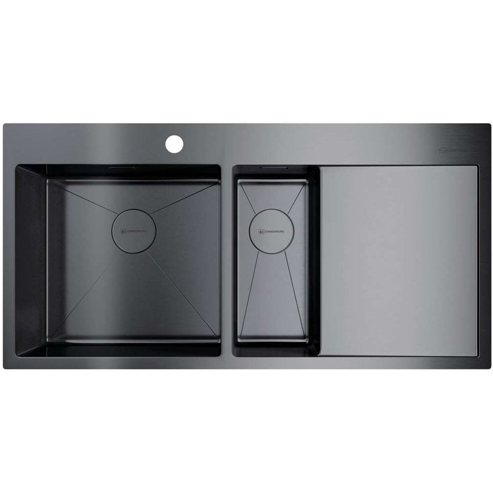 Мойка Omoikiri Akisame 100-2-GM-L, 4973103