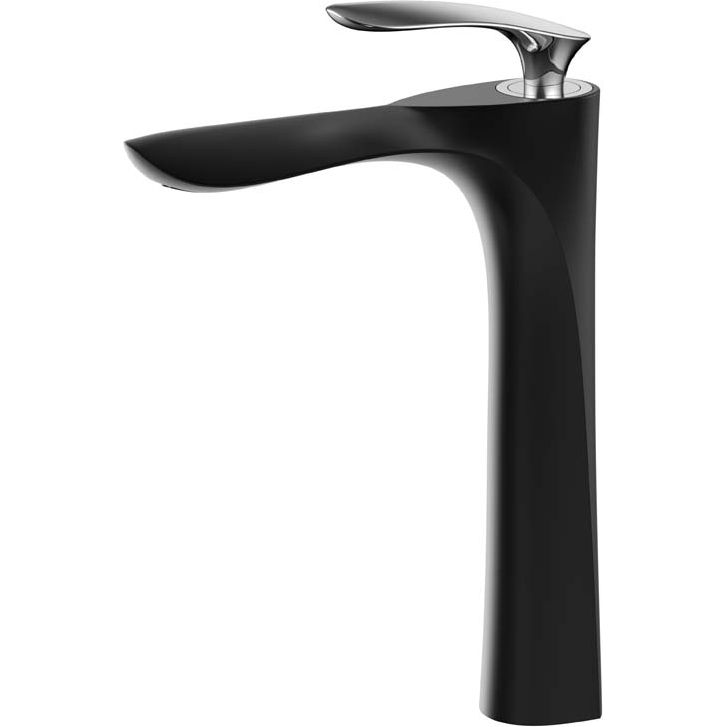 Смеситель для умывальника Vivi Felice 9025 Nero Lucido