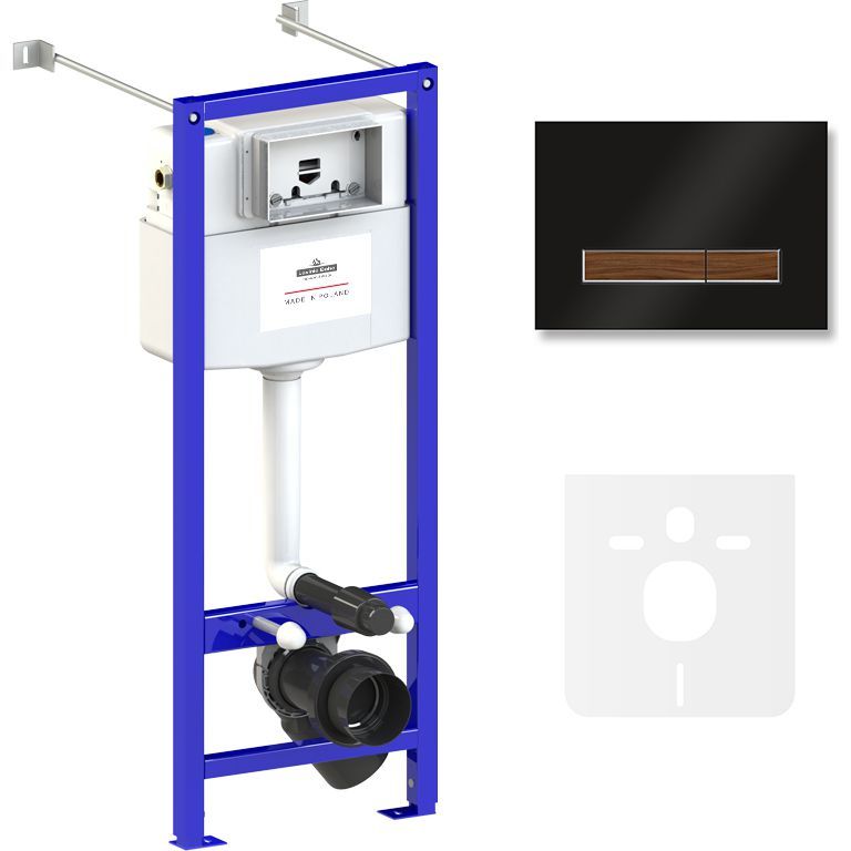 Комплект инсталляции для унитаза 4 в 1 Lavinia Boho Relfix, 77020032