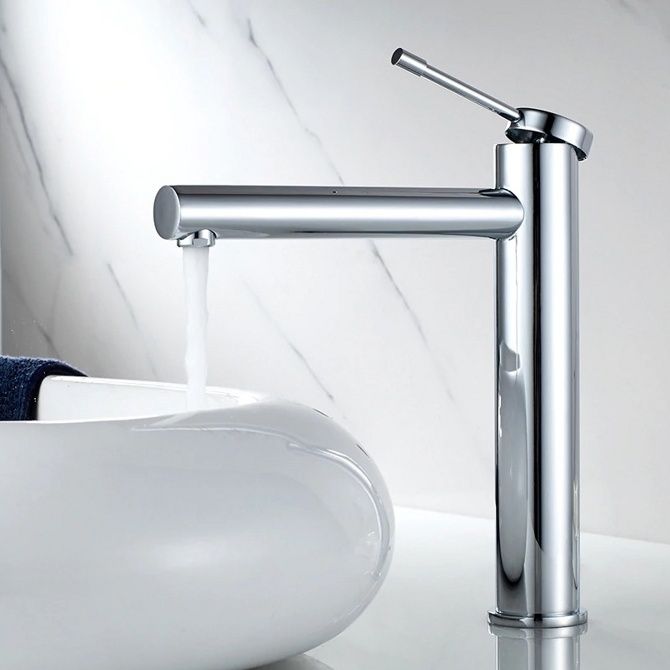 Смеситель для умывальника высокий Ledeme L1147