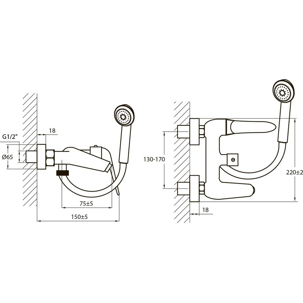 Смеситель для ванны Ahti Karjala, KJ405001