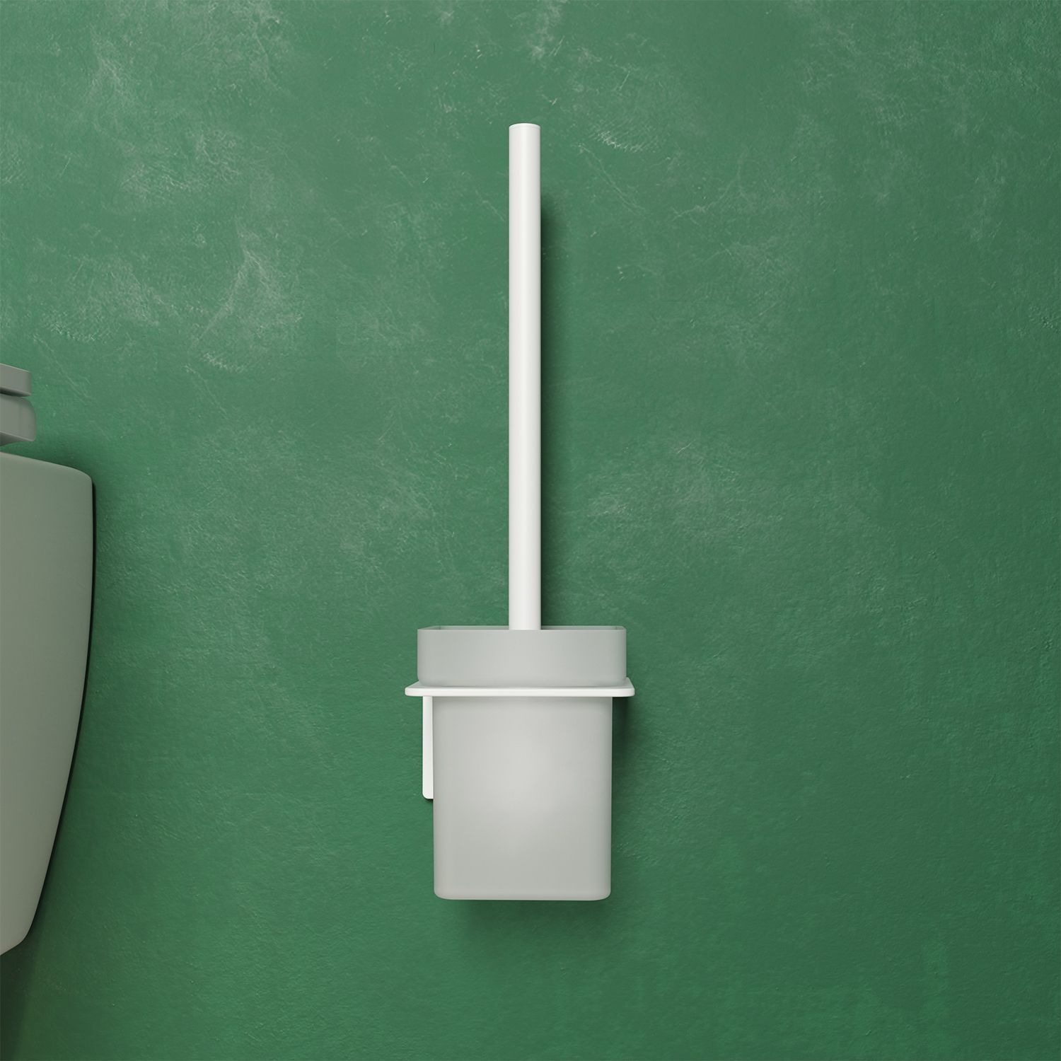 Ерш, матовое стекло, сплав металлов белый матовый, Iddis Slide, SLIWTG0i47