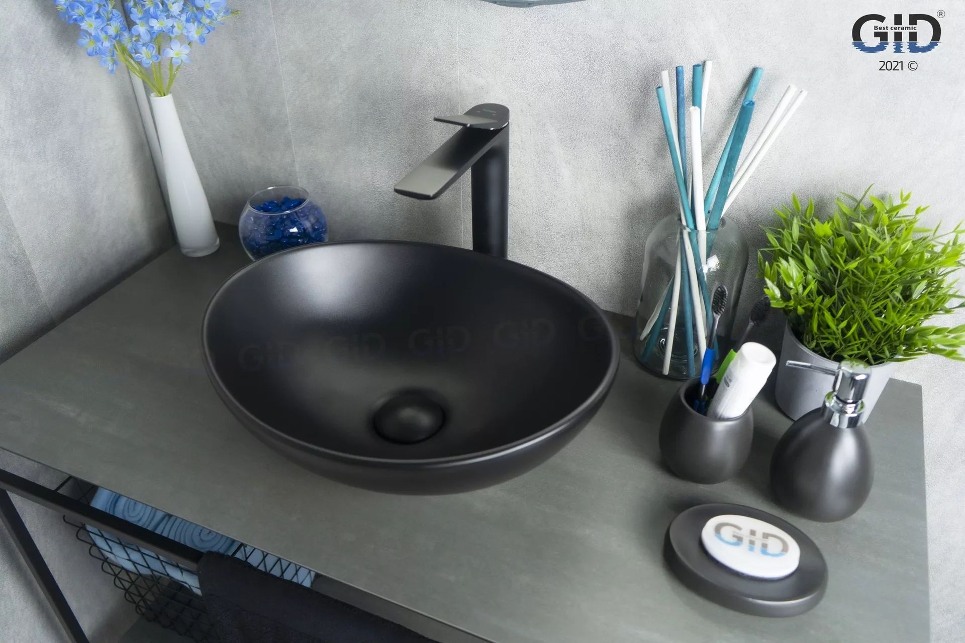 Умывальник Gid NC901 41x34, 52223