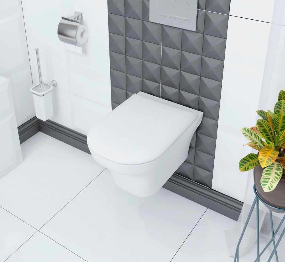 Подвесной унитаз Lavinia Boho Bristol Rimless, 3305002R