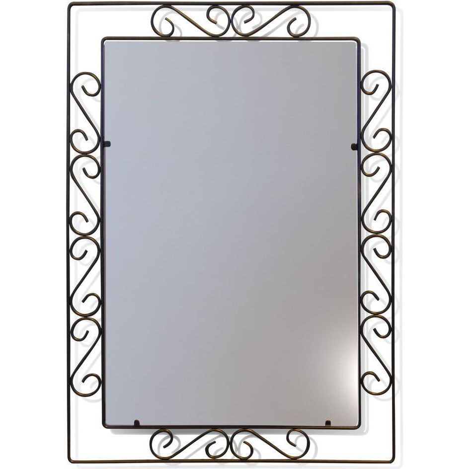 Зеркало Sheffilton Грация 628 черный, 743338