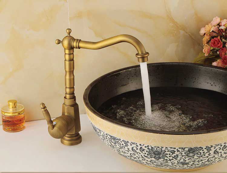 Смеситель для кухни Rea Bona Old Gold, REA-B2150