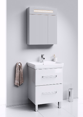 Тумба с умывальником Aqwella Neo 60