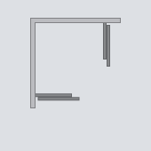 Душевой уголок Radaway Furo Gold