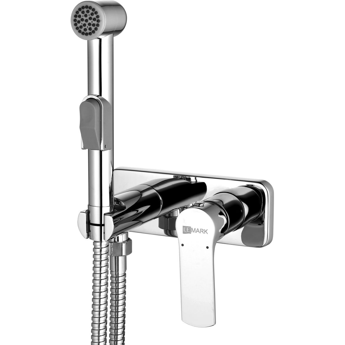 Смеситель с гигиеническим душем встраиваемый Lemark Plus Grace, LM1519C